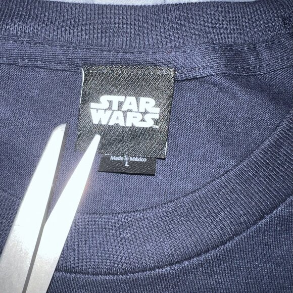 Stars Wars The Mandalorian Bounty Hunter Black T-Shirt - Picture 2 of 6